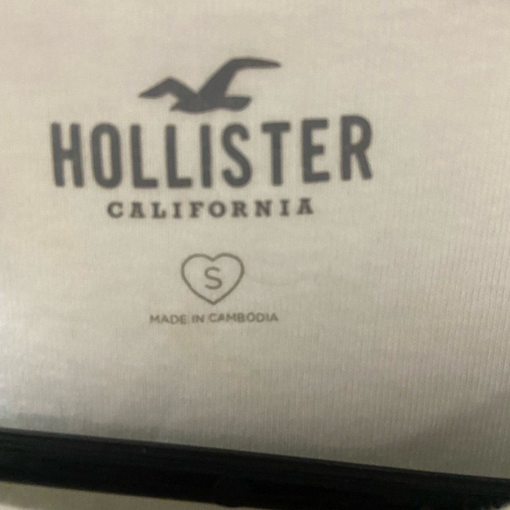 HOLLISTER ROSE WHITE TEE - Picture 3 of 3